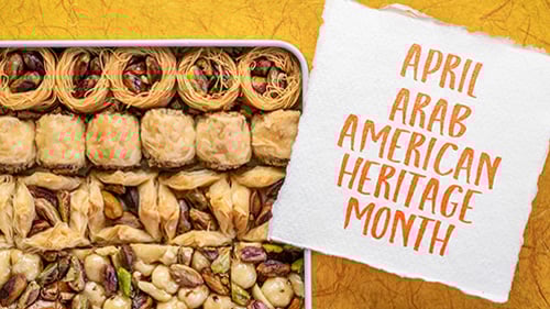 Arab American Heritage month dish