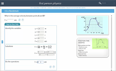 screenshot of question example