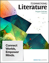 Connections: Literature Middle School brochure