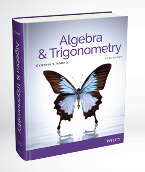 Algebra & Trigonometry, 5th edition—Wiley cover