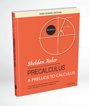 Precalculus: A Prelude to Calculus, High School edition—Wiley cover