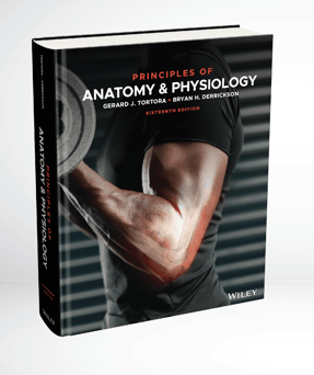 Principles of Anatomy & Physiology, 16th edition—Wiley cover