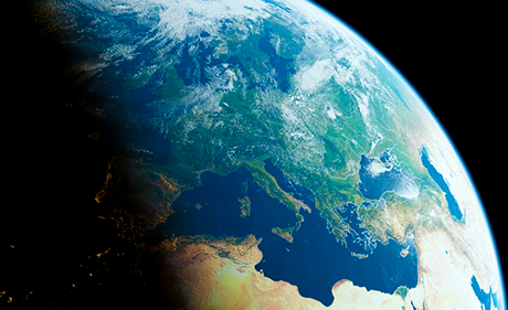 Photo of Earth from space
