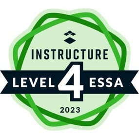 ESSA Level 4 Instructure 2023 logo