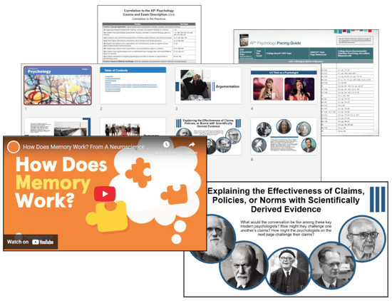 Advanced Placement Psychology Teacher Resources