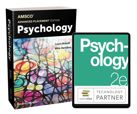 Advanced Placement Psychology and Openstax covers