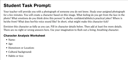 Basic Drama Projects Cornerstone Assessment Project image