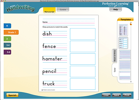 Benson Handwriting Font Software image