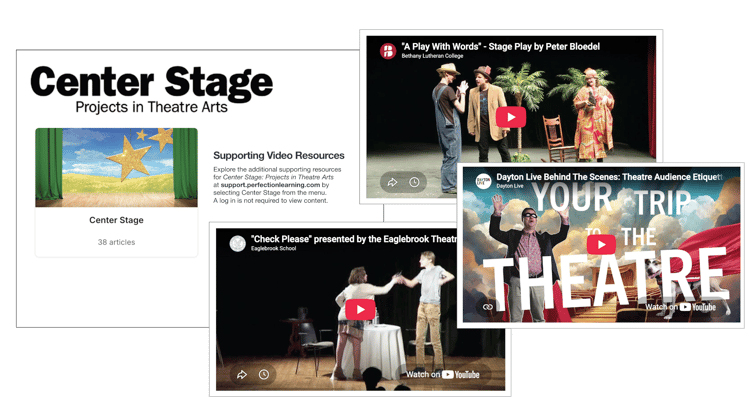 Center Stage video preview images