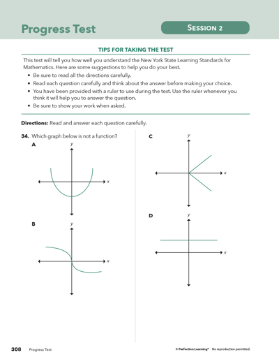 New York Math Companion Progress Test image