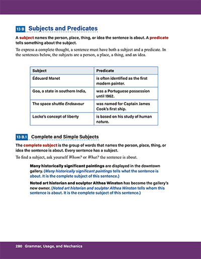 Connections Writing and Language Language MiniLesson image
