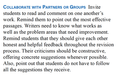 Connections: Writing and Language collaborative learning activities image