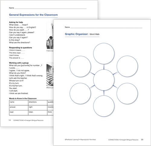 Connections: Literature Middle School Emergent Bilingual images