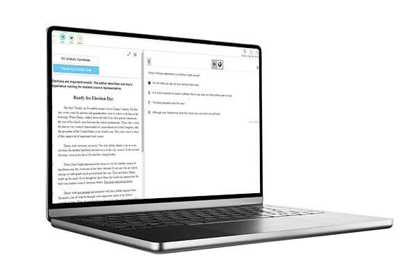 Connections: Reading laptop image