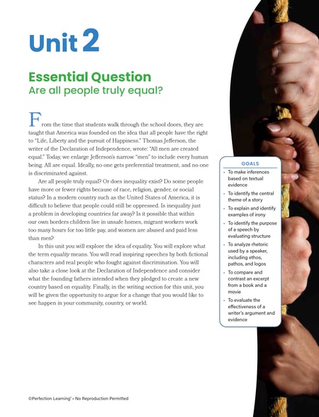 Connections: Reading Essential Question image