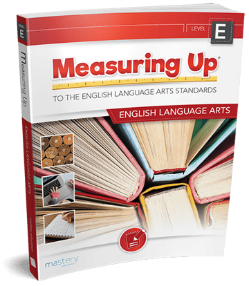 Measuring Up to the English Language Arts Standards cover