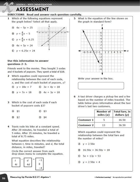 FL Alg 1 Assessment