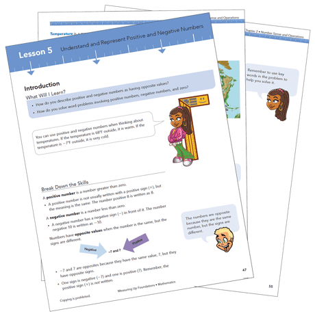 Measuring Up Foundations Mathematics sample pages