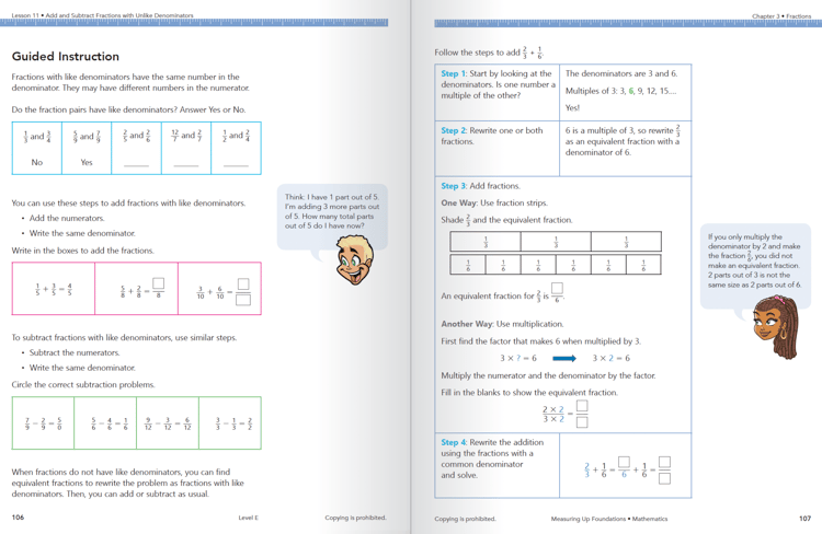 Found Math SE Guided Instruction