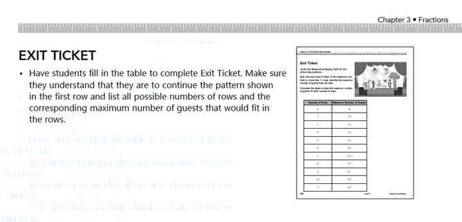 Found Math TE Exit Ticket
