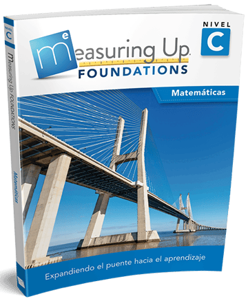 Measuring Up Foundations Mathematics Spanish cover