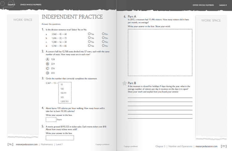 Preview of Independent Practice