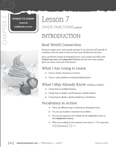 Preview of introduction page