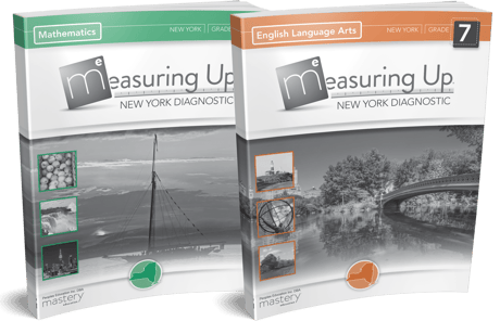 New York Diagnostic English Language Arts and Mathematics covers