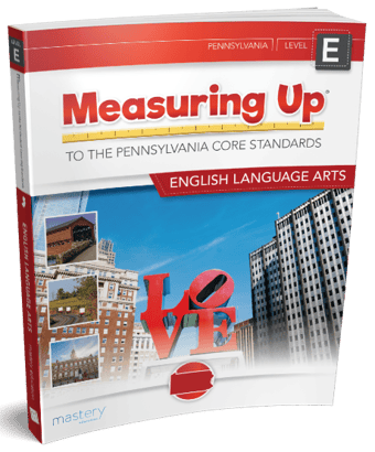 Measuring Up to the Pennsylvania Core Standards for English Language Arts cover