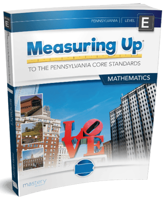 Measuring Up to the Pennsylvania Core Standards for Mathematics cover