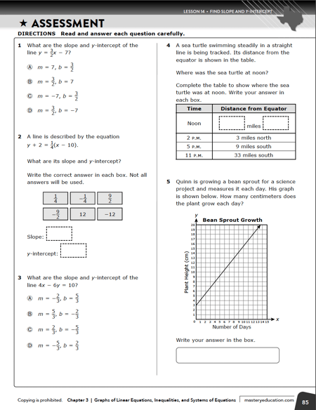 TX EOC Alg 1 Assessment