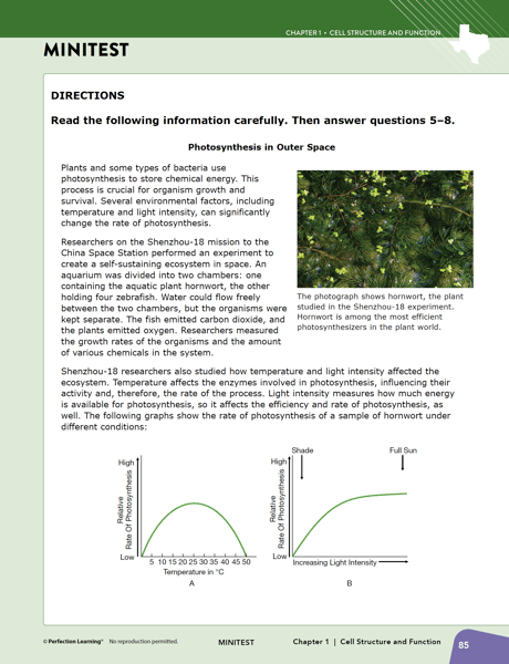EOC Biology Minitest
