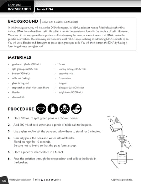 TX EOC Bio Investigation