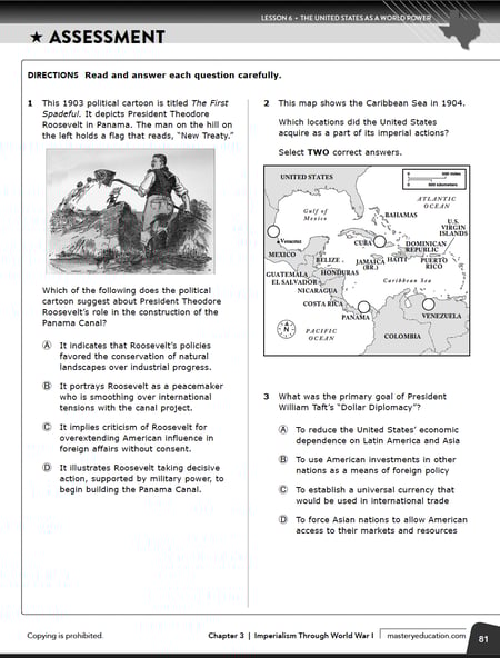 TX EOC History Assessment