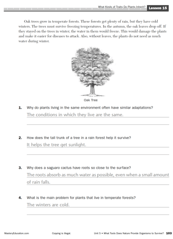 Measuring Up to the Texas Essential Knowledge and Skills for Science Teacher Edition page