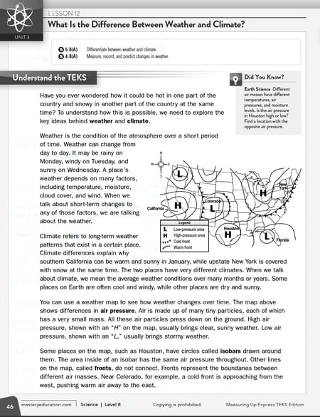 TX Express Science Intro
