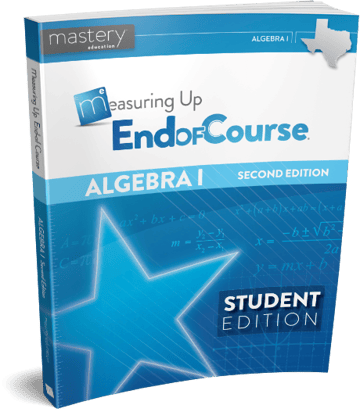 Measuring Up End of Course Algebra 1 cover