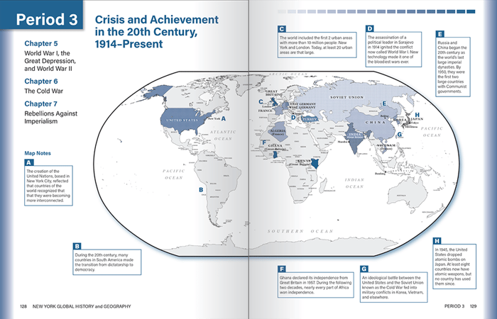 New York Global History and Geography sample pages