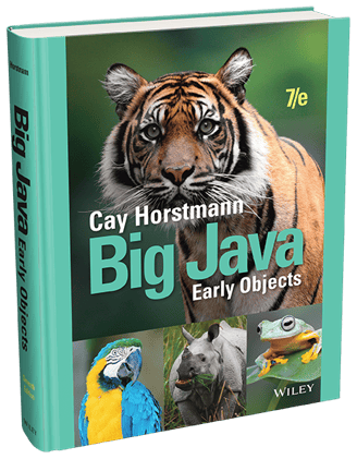 Big Java: Early Objects cover