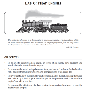 Lab6 Heat Engines Learning Objectives Example