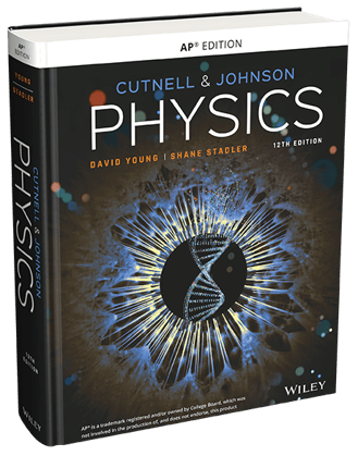 Wiley Cutnell and Johnson Physics cover