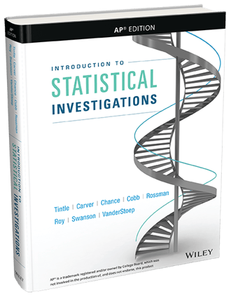 Wiley Introduction to Statistical Investigations book cover