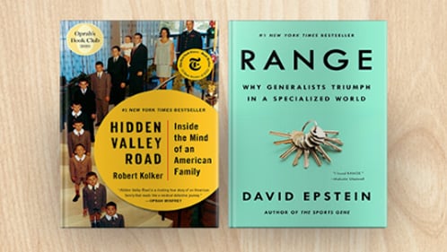 Covers of Hidden Valley Road and Range