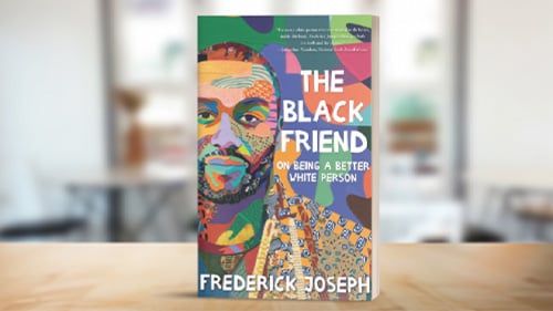 Cover of the Black Friend with classroom in the background
