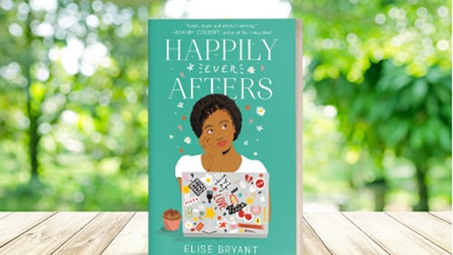 Cover of Happily Ever After with trees in the background