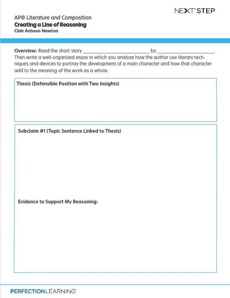 LineOfReasoningWorksheet_APLit_PerfectionLearning