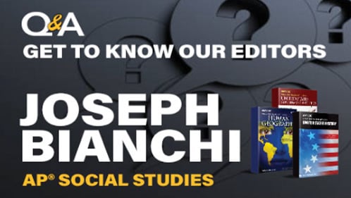 Get to know our editor Joseph Bianchi AP Social Studies