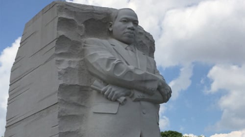 Martin Luther King Jr. Monument statue in Washington D.C.