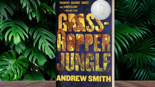 Grasshopper Jungle book cover by Andrew Smith