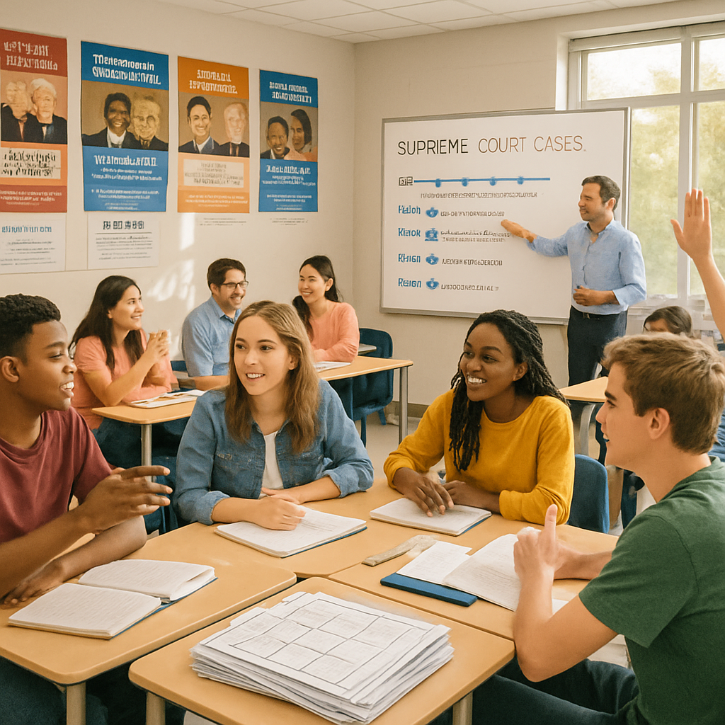 From the Courtroom to the Classroom: Teaching Supreme Court Cases in AP U.S. History